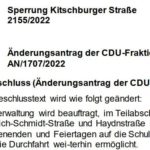 Beschluss - Protokoll 27.09.2022